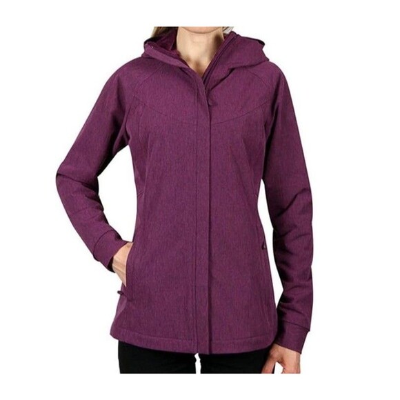 Kirkland Signature Water-Repellent  Soft Shell Jacket Fuchsia Women’s Size M - Picture 1 of 11